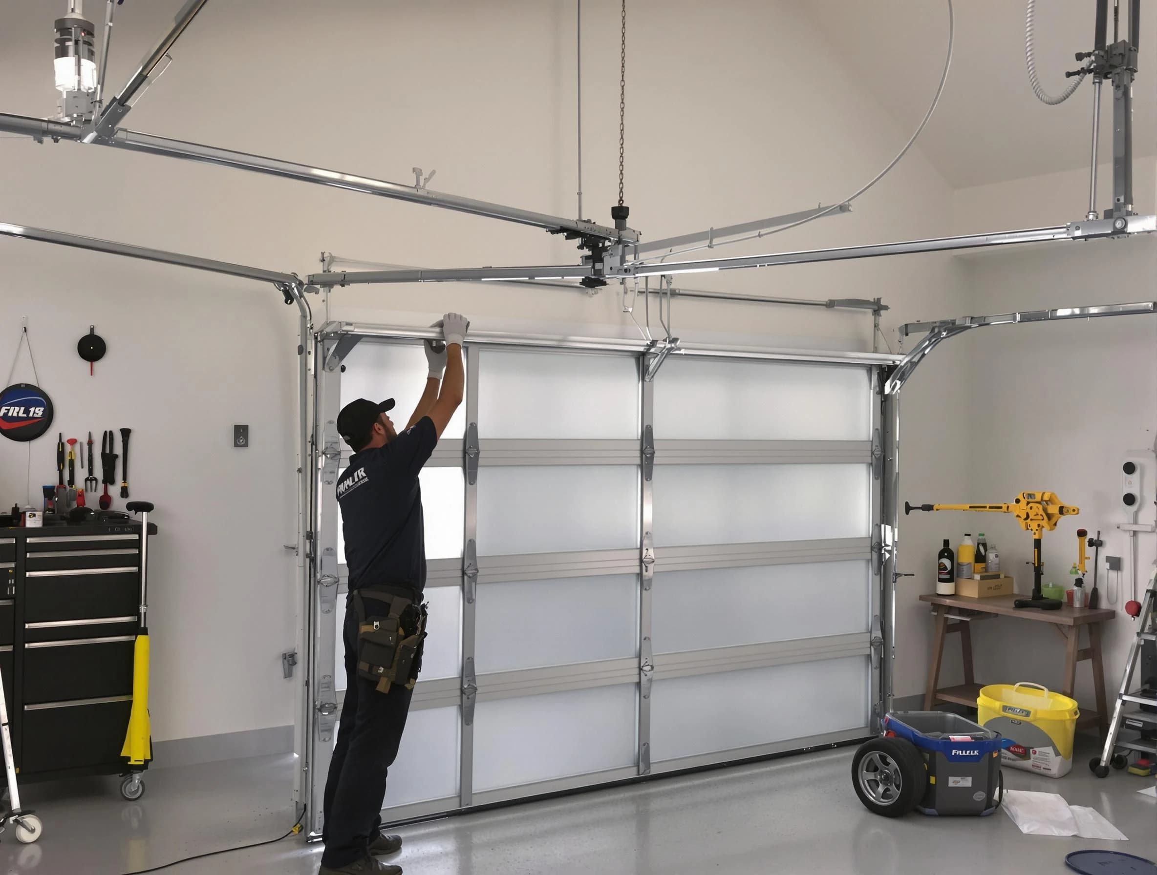 Weymouth Garage Door Repair certified team performing precision garage door installation in Weymouth