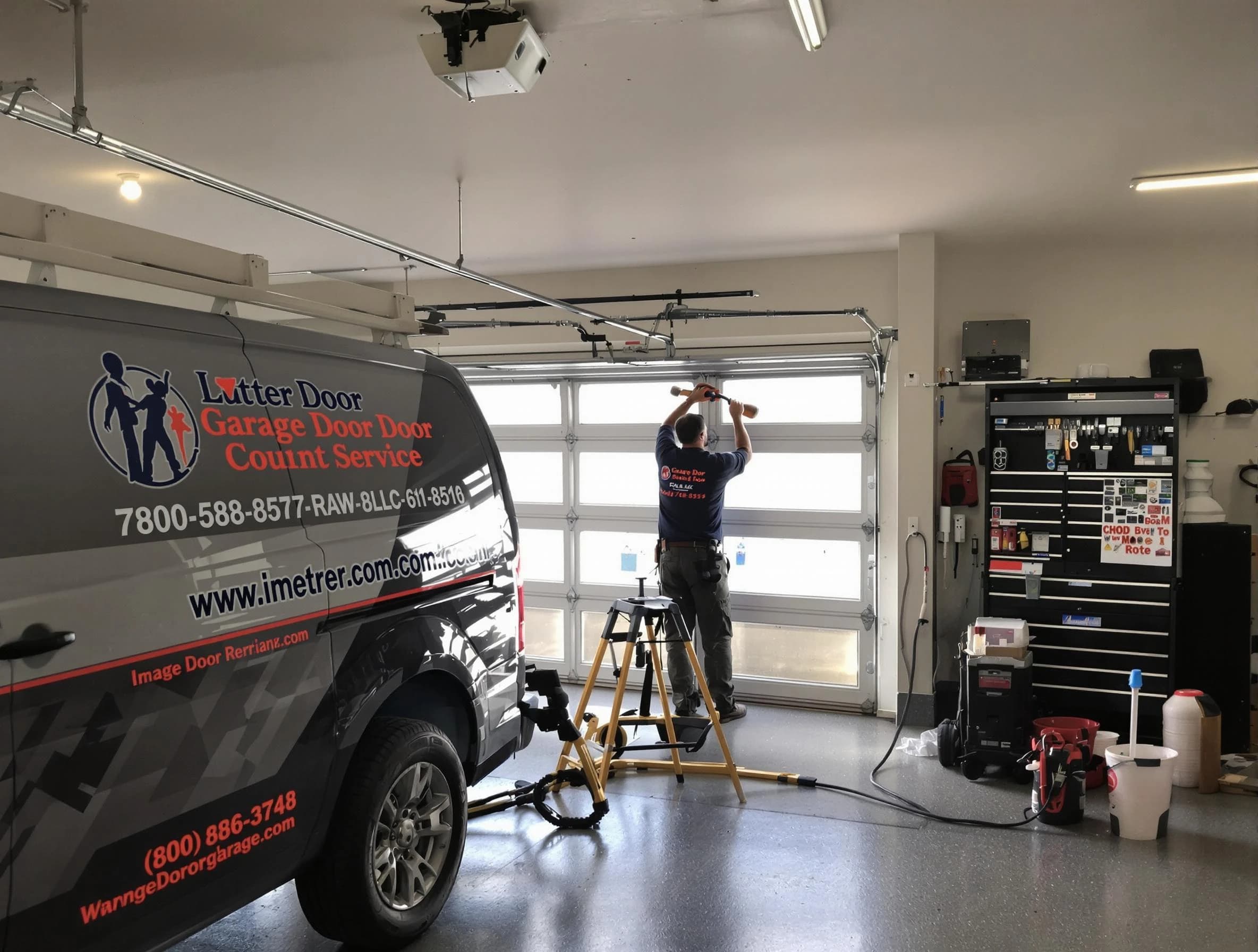 Weymouth Garage Door Repair rapid response team performing same-day repair in Weymouth