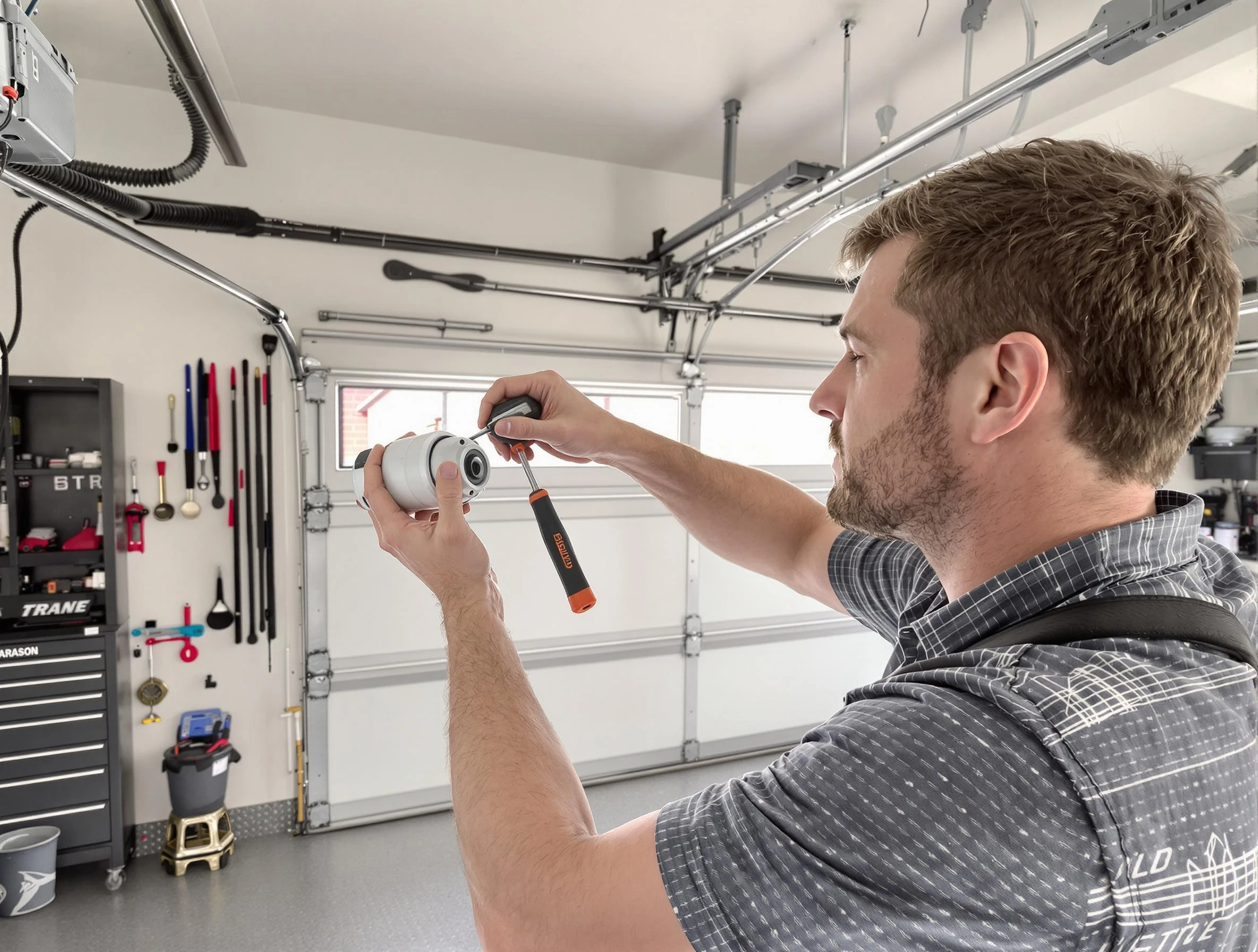 Garage door opener repair service by Weymouth Garage Door Repair in Weymouth