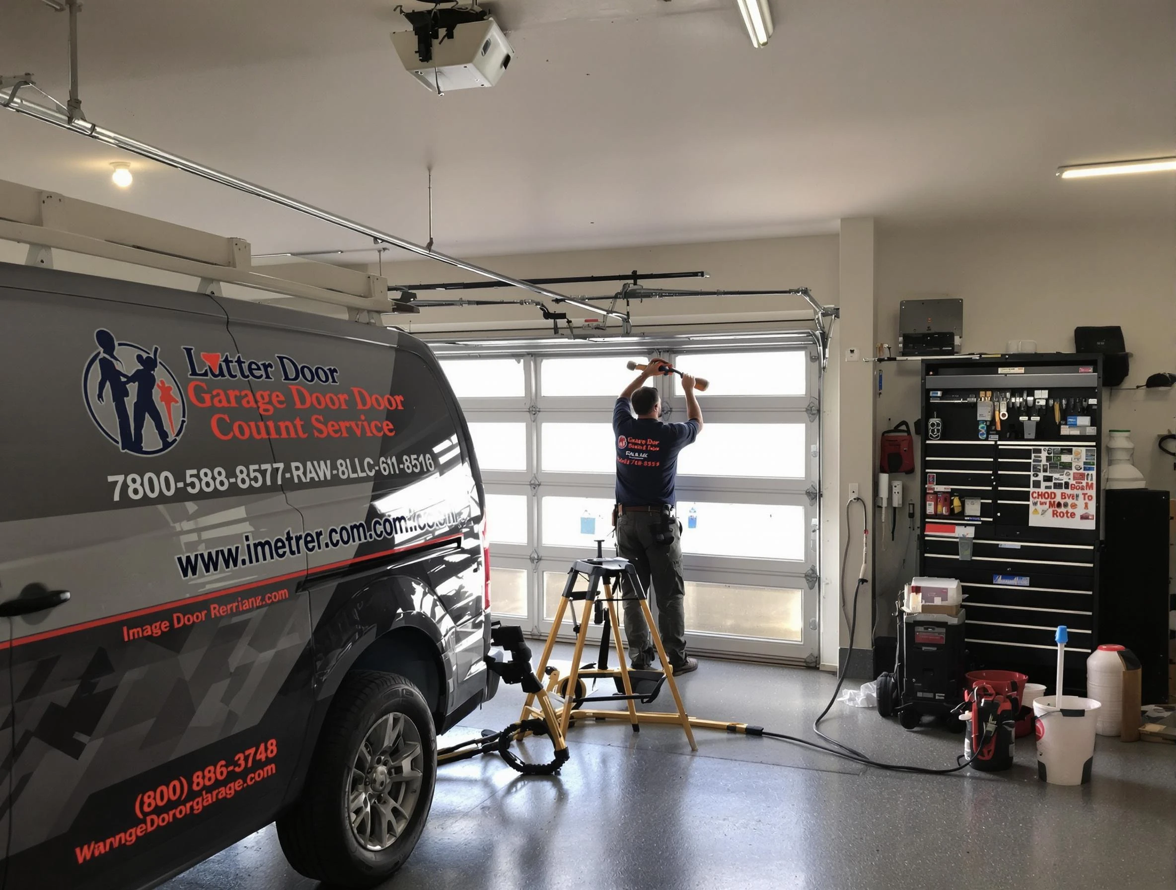 Weymouth Garage Door Repair rapid response team performing same-day repair in Weymouth