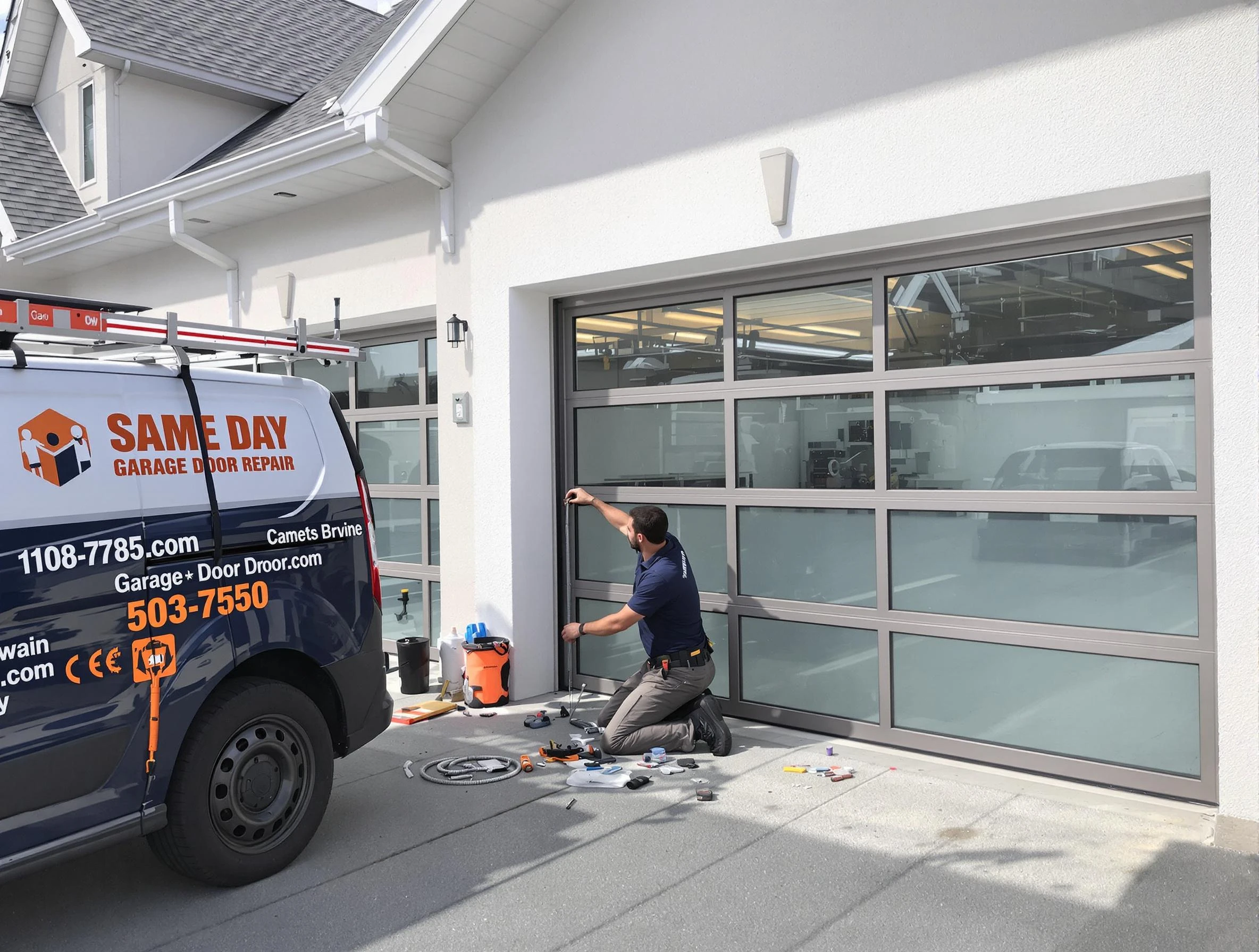 Same-day garage door repair service by Weymouth Garage Door Repair in Weymouth